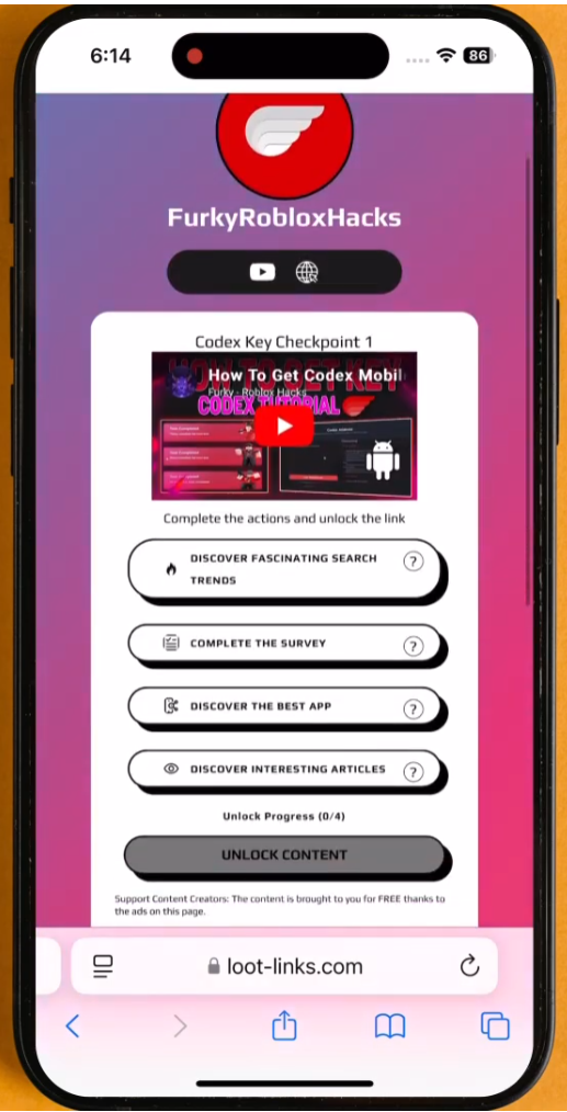Codex Executor iOS Key